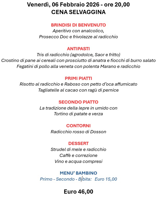 02 6 febbraio venerdi sera